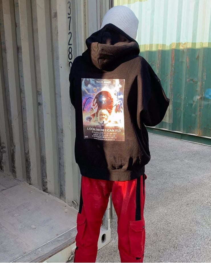 Look Mom I Can Fly HOODE