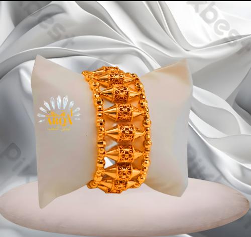 اسواره كويتي مطليه ذهب عيار 21