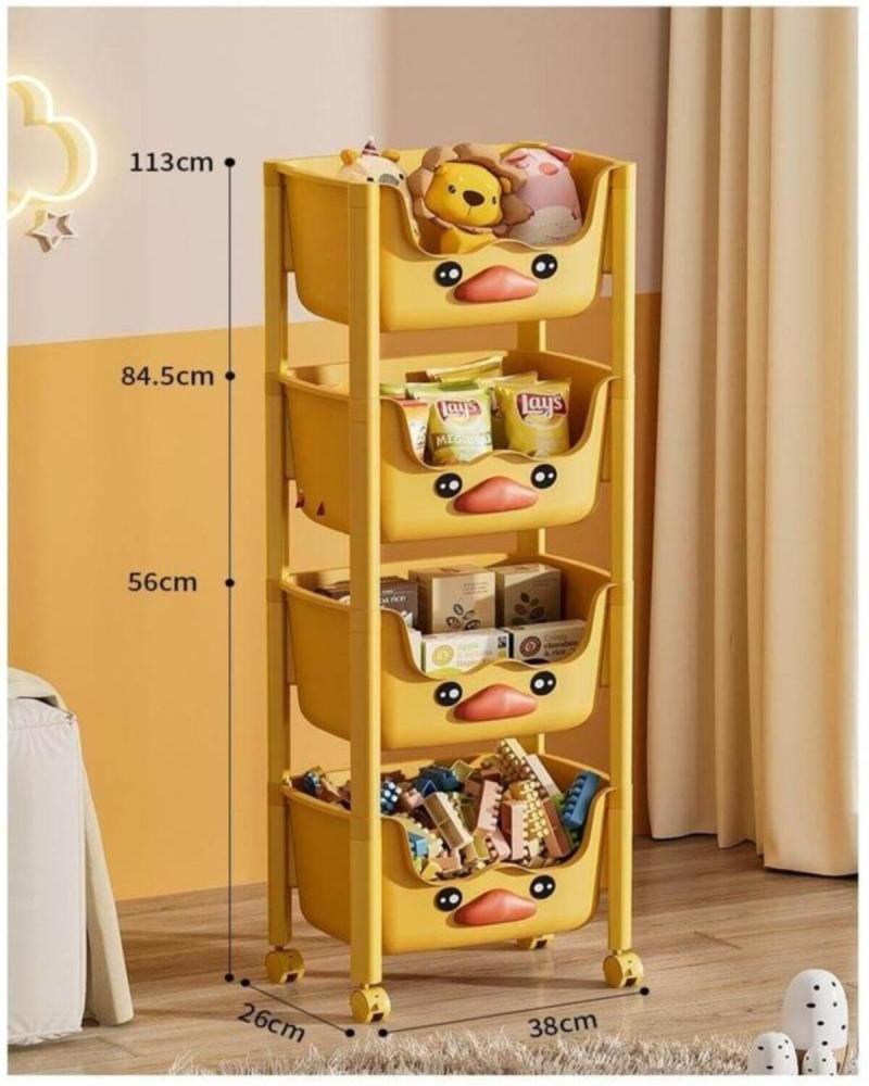 رف مستلزمات الأطفال