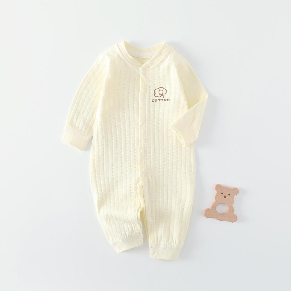 بربتوز أطفال قطني ناعم بأزرار عملية متعدد الالوان