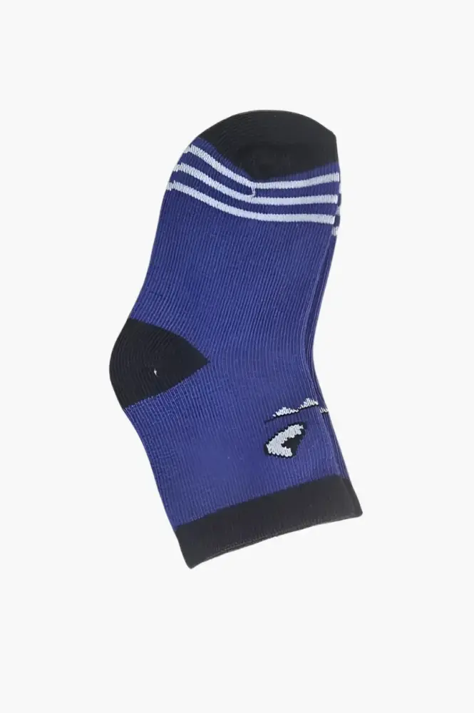 طقم جوارب أطفال (1–3 سنوات) برسومات ملونة  6 قطع