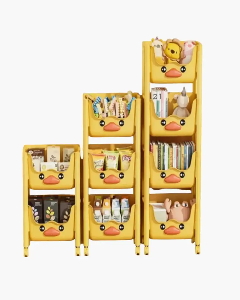 رف مستلزمات الأطفال