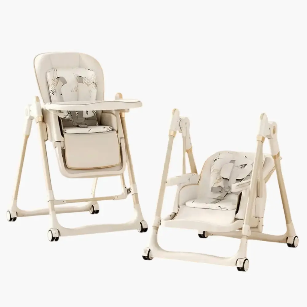 كرسي طعام للأطفال قابل للطي متعدد الاستخدامات