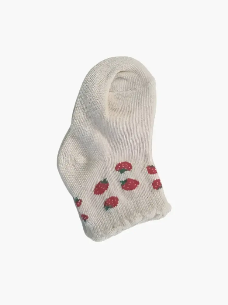 طقم جوارب أطفال ناعم (0–1 سنة) – 6 قطع بألوان ورسومات مميزة