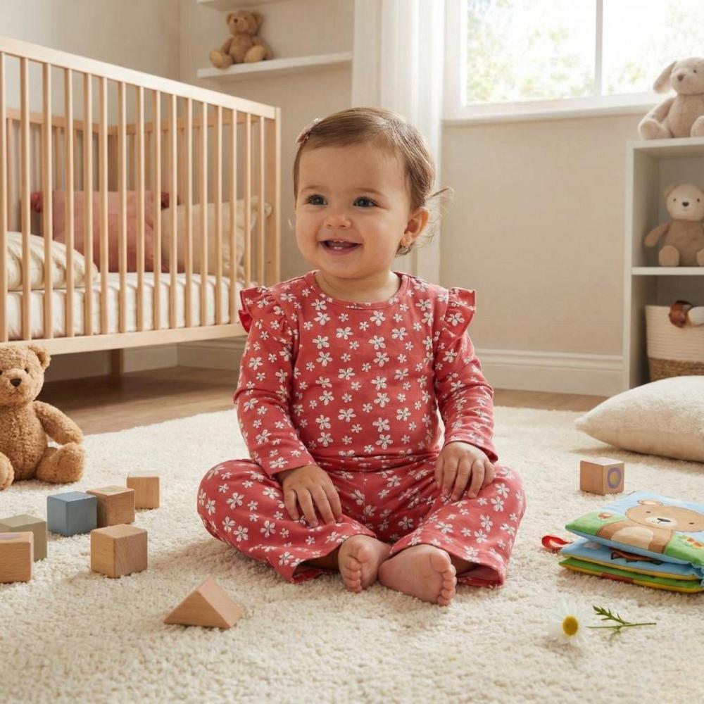 أطقم أطفال بنات مناسبة لمختلف الأعمار