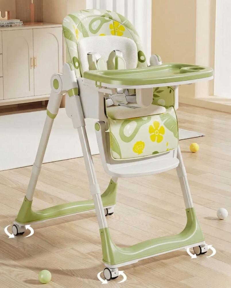 كرسي طعام أطفال قابل للطي - لونين