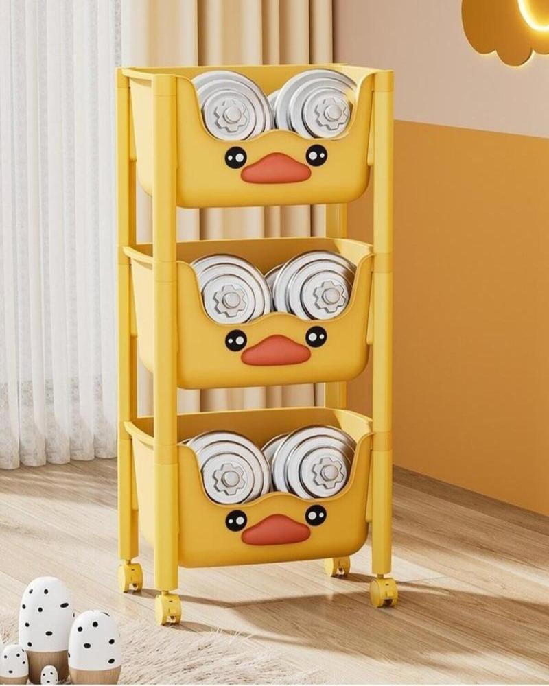 رف مستلزمات الأطفال