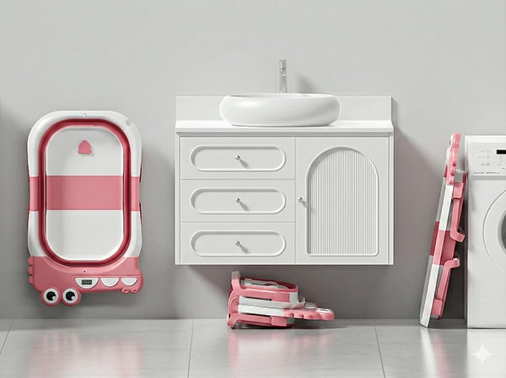 حوض استحمام بانيو للأطفال قابل للطي – لونين