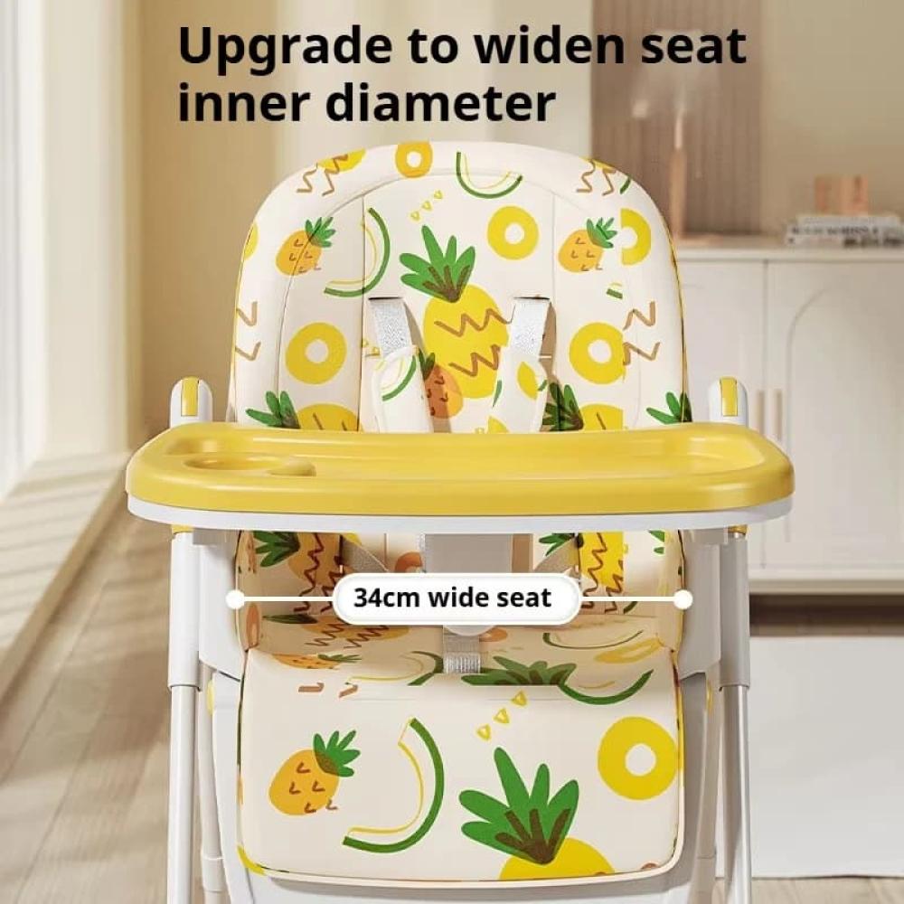 كرسي طعام أطفال قابل للطي - لونين