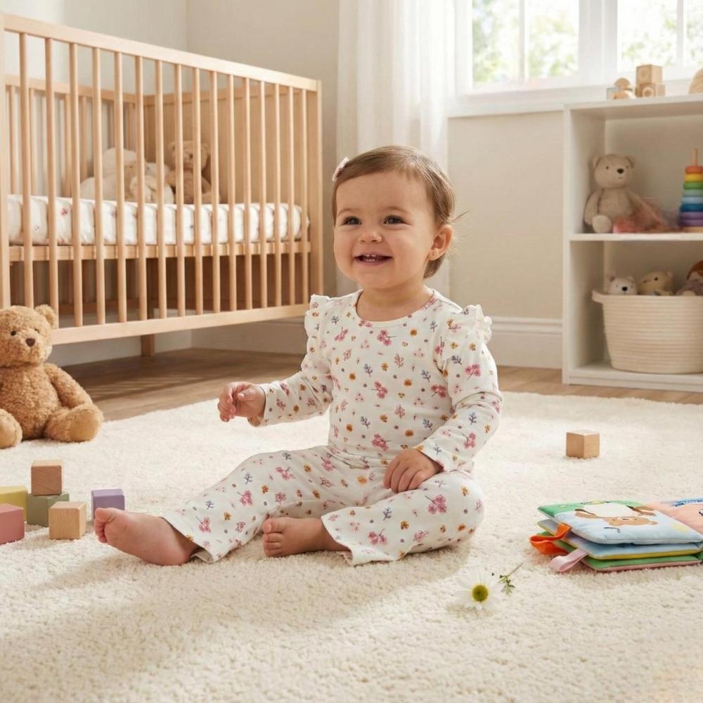 أطقم ملابس أطفال بنات LOOFi شتوية خفيفة بجودة عالية ونعومة فائقة