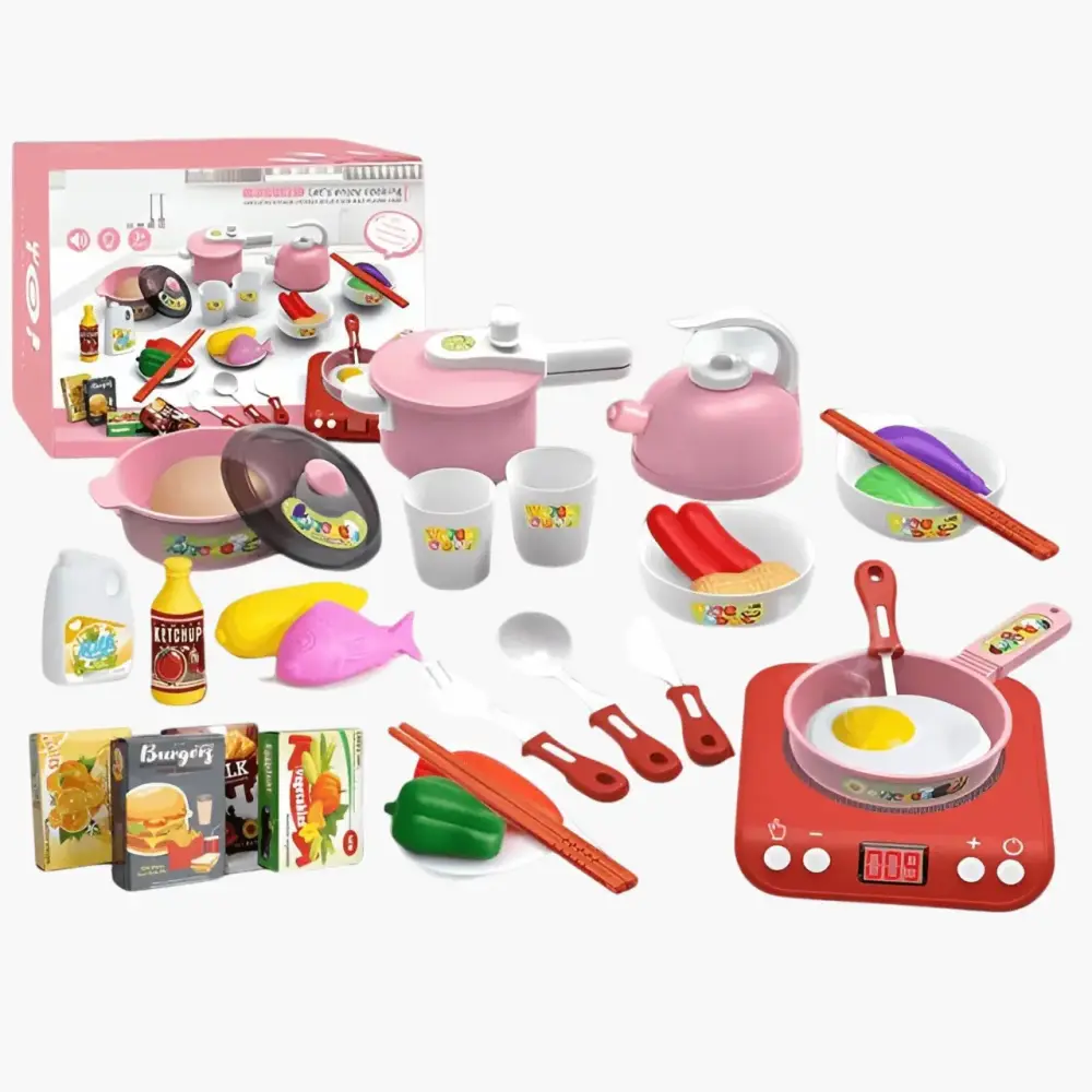 مجموعة ألعاب مطبخ للأطفال - عدة اشكال