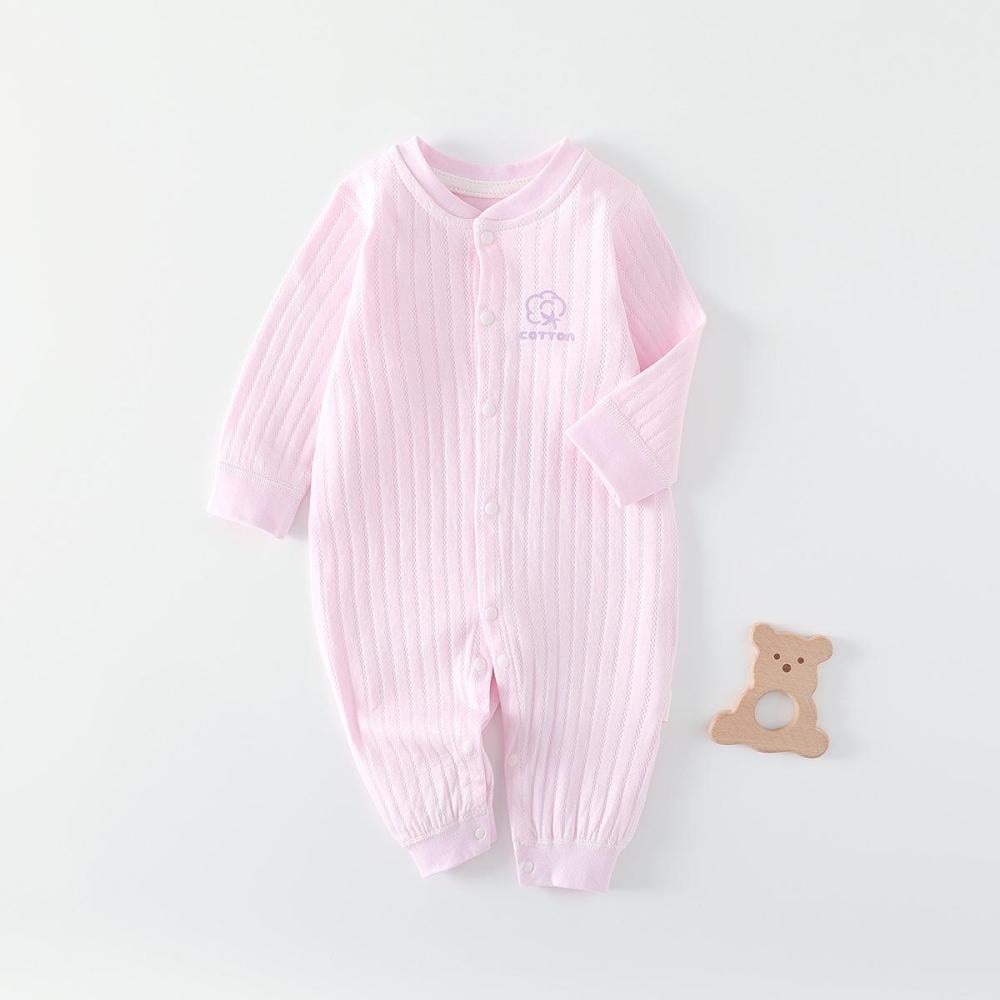 بربتوز أطفال قطني ناعم بأزرار عملية متعدد الالوان