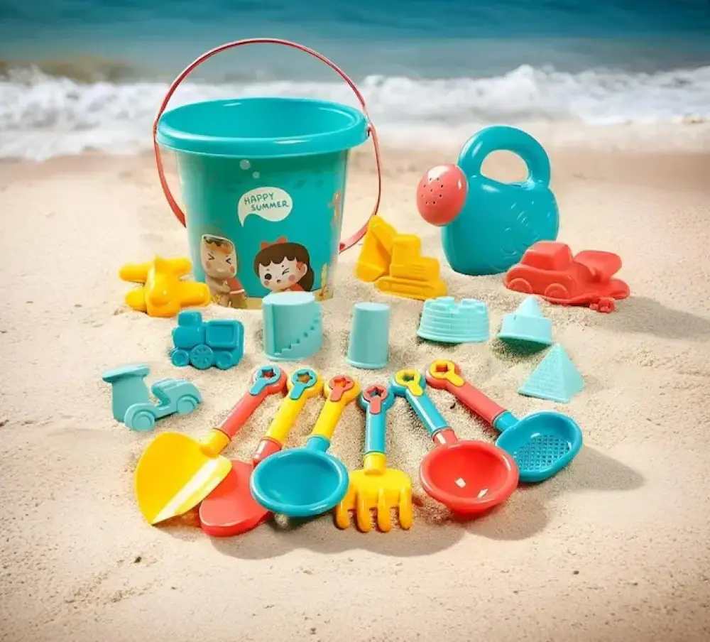 مجموعة ألعاب الشاطئ الصيفي للأطفال
