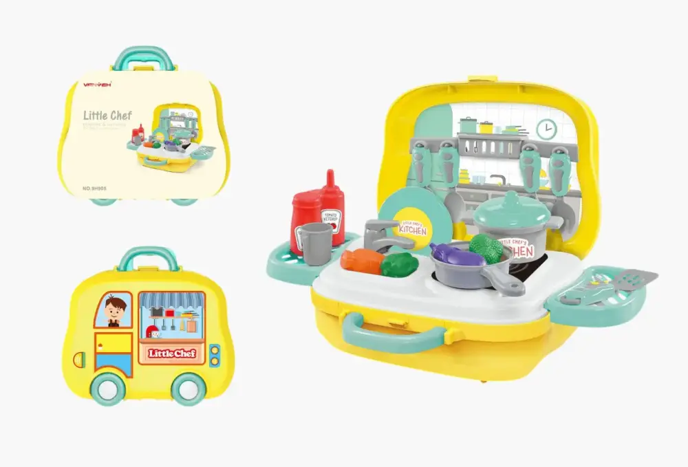 مجموعة ألعاب مطبخ للأطفال - عدة اشكال