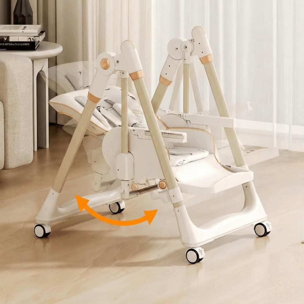 كرسي طعام للأطفال قابل للطي متعدد الاستخدامات