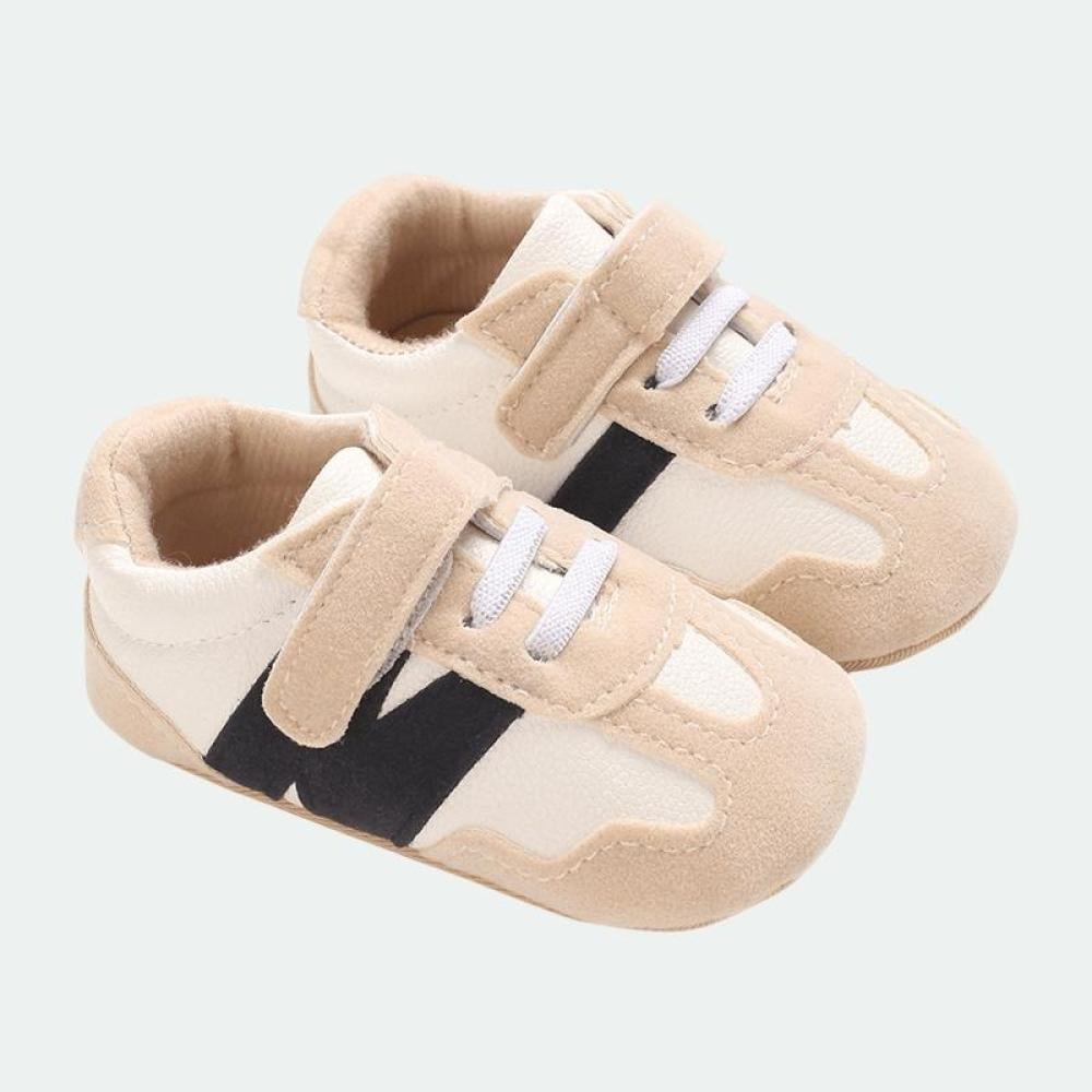 حذاء أطفال مريح بشريط لاصق – لونين