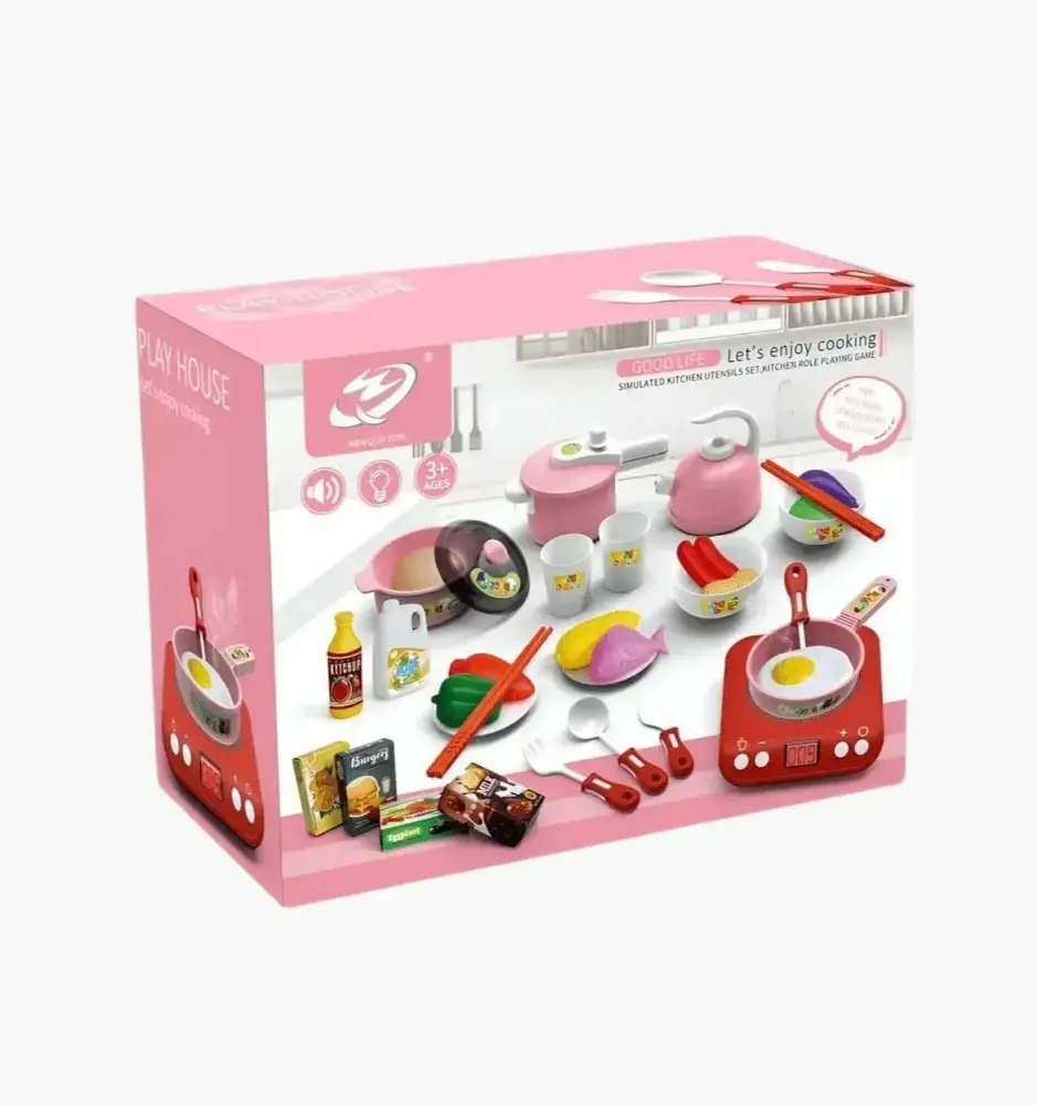 مجموعة ألعاب مطبخ للأطفال - عدة اشكال