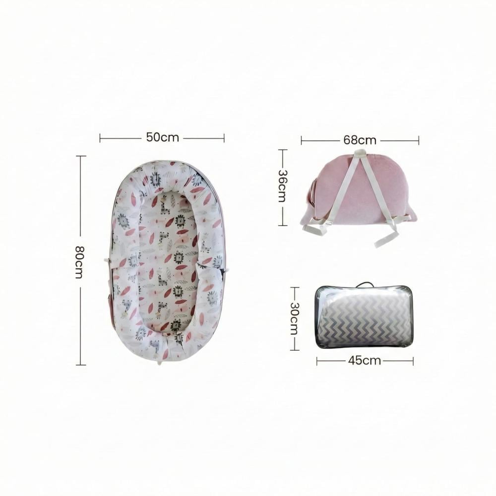 مهد أطفال متنقل قابل للطي  - لونين