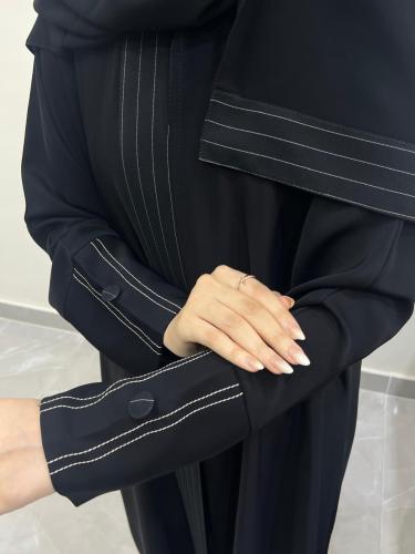 عباية ندى الفخمه مع كسرات الظهر