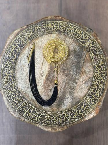 سبحة كهرمان شفاف