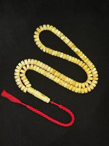 سبحة كهرمان طبيعي