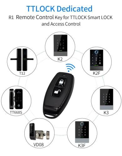 ريموت للأقفال الذكية متوافق مع TTLOCK- R1