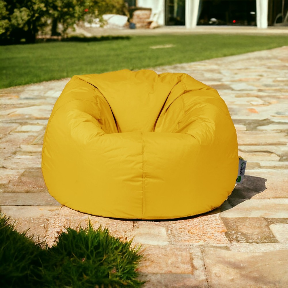 بين باج أندي لون أصفر مقاوم للماء Bean Bag KSA بين باج السعوديه