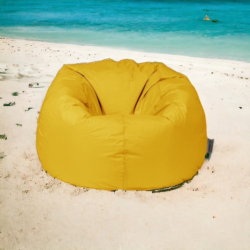 بين باج أندي لون أصفر مقاوم للماء Bean Bag KSA بين باج السعوديه