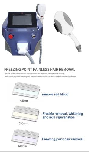 جهاز ليزر منزلي لازالة الشعر بشكل دائم