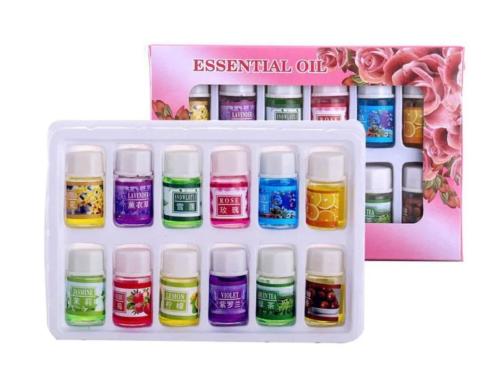 طقم زيوت معطره للجسم ( 12 زجاجه ) برائحه جذابه 3 مل
