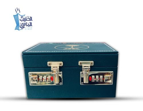 شنطة عود جلدية بقفلين - مقاس ربع كيلو