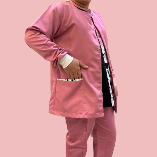 Jacket Pink and Black #302