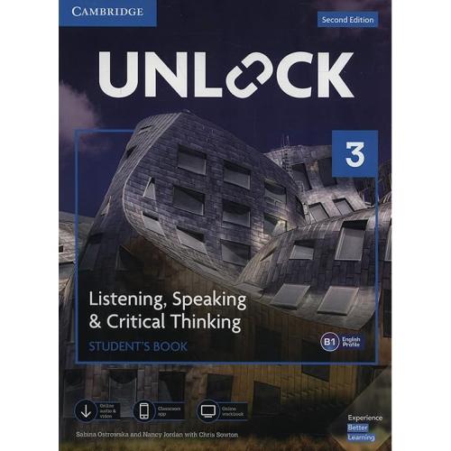 UNLOCK 3 LISTENING ,SPEAKING WITH DIGITAL PACK