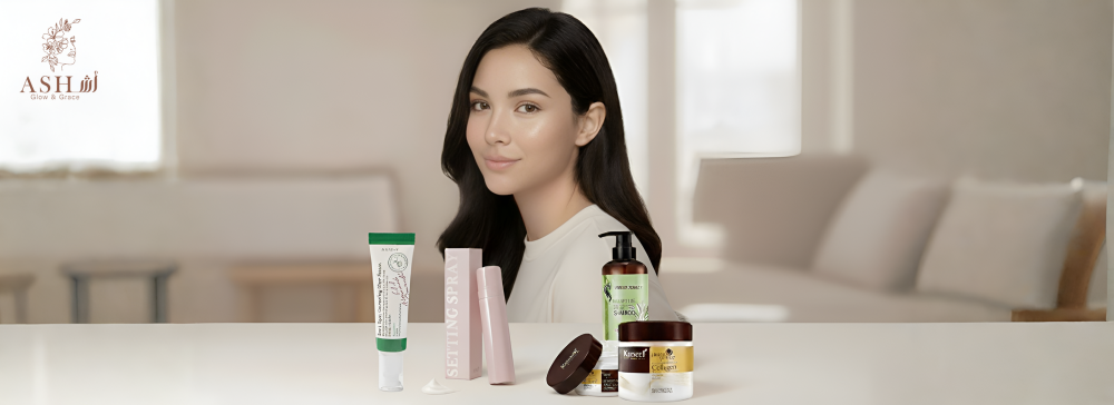 5 خطوات لبشرة وشعر صحي مع منتجات ASH