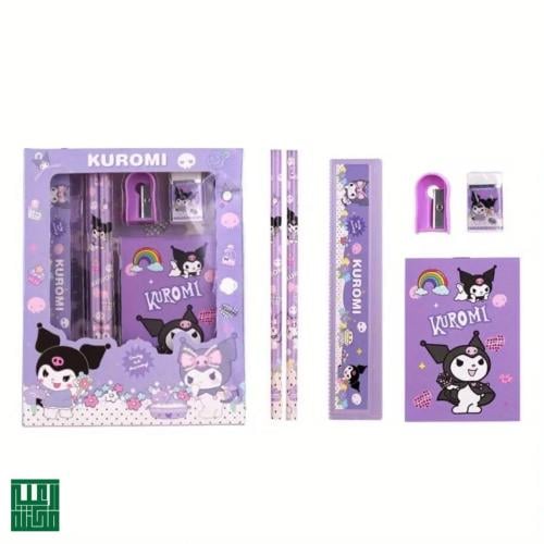 طقم قرطاسيه كورومي kuromi