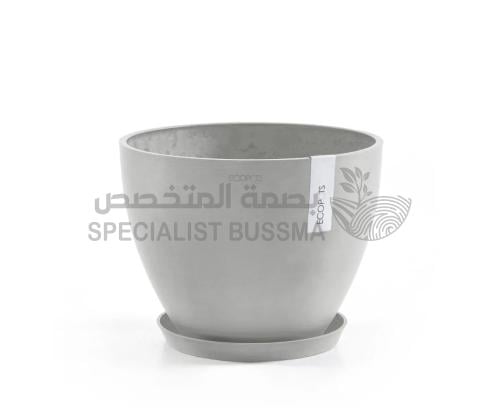 مركن ايكو بوت انتيروب موديل ECOPOTS 40*30- رمادي