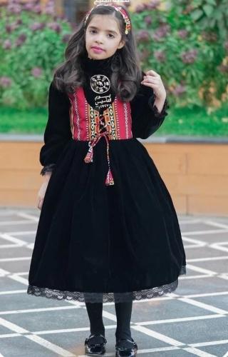فستان بناتي يوم التأسيس