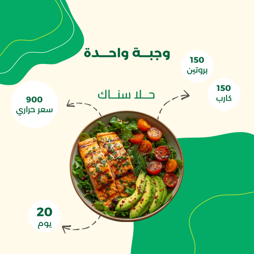 باقة غداء العمل (20 يوم – 1 وجبة )