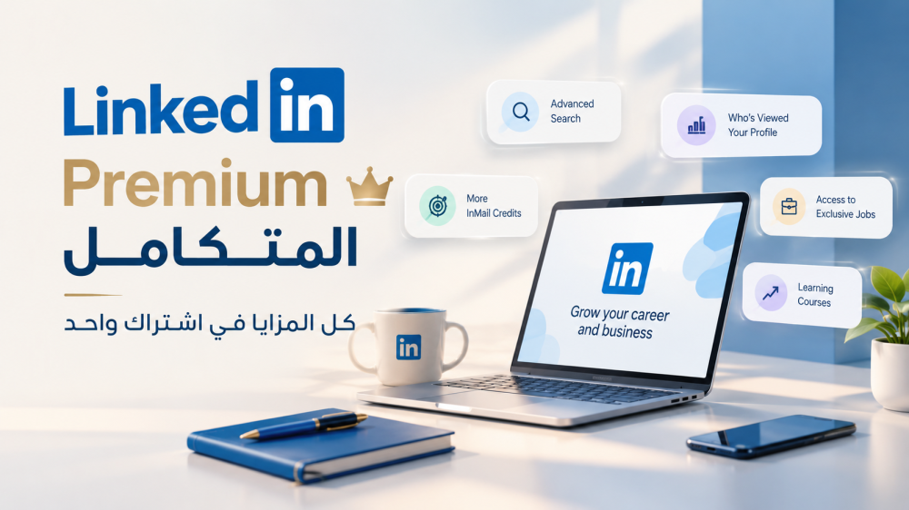 لينكدإن بريميوم المتكامل: كل المزايا في اشتراك واحد