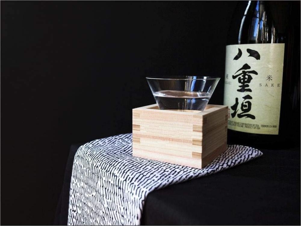 Wooden Sake Cups Masu