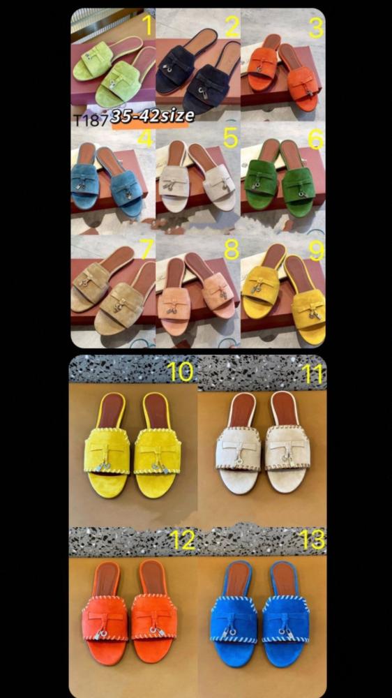 حذاء نسائي ماركة Loro piana