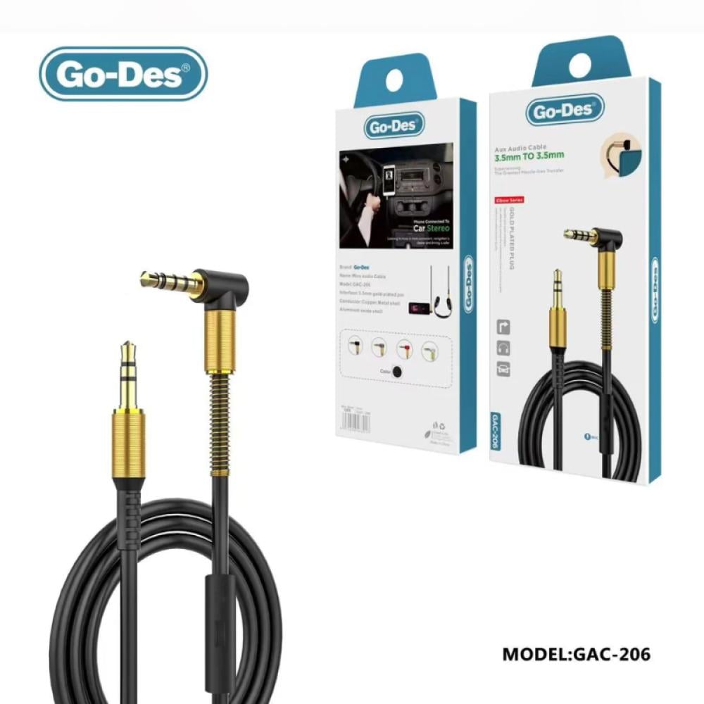 Go-Des GAC-206 Audio Cable 3.5mm to Jack 3.5mm Speaker Headphone