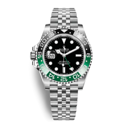 ساعة جي إم تي ماستر II ستيل جوبيلي ذات مينا أسود "سبرايت" 40 مم