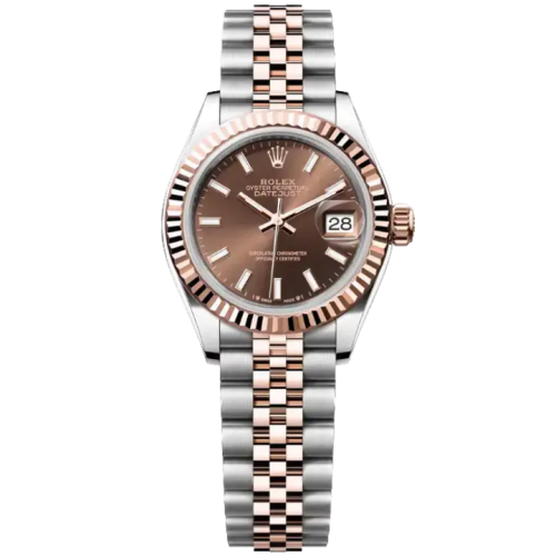 ساعة رولكس ليدي ديت جست ثنائية اللون بقطر 28 مم