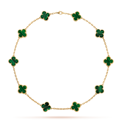 طقم "Sweet Hearts" من "Van Cleef & Arpels" مكون من قطعتين [ سوار + قلادة ]