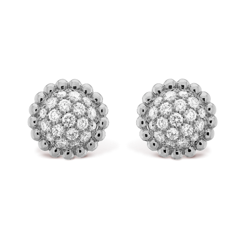 أقراط الماس مطرز
