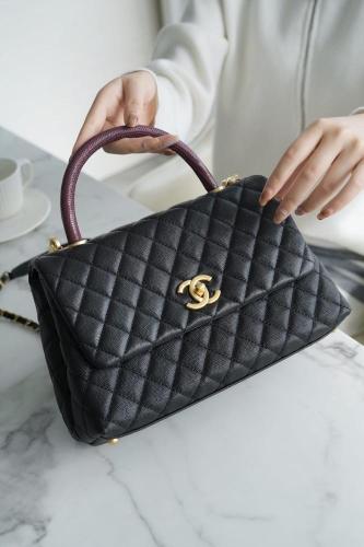 شنطة شانيل COCO handle مقاس 29 سم