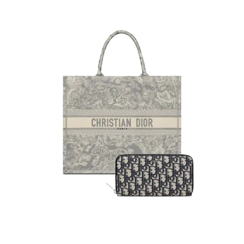 عرض طقم ديور المكون من قطعتين + محفظة