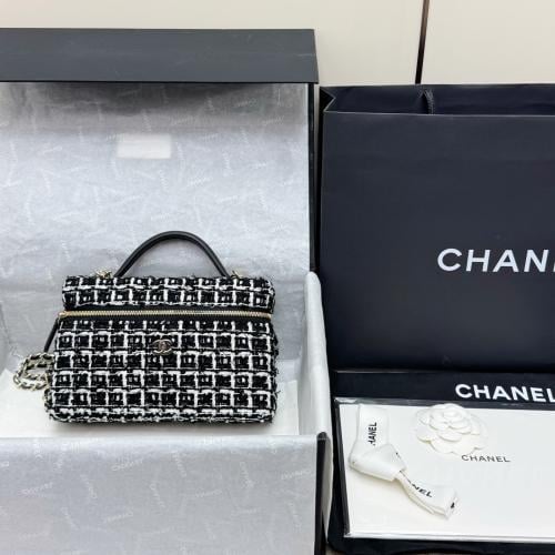 Chanel 25c lp black, size:19.5*5*17cm