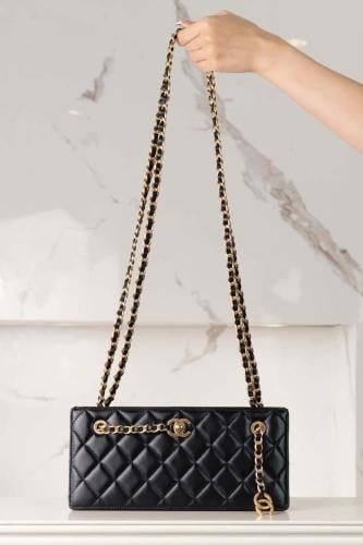 شنطة شانيل 24K مقاس 27 سم